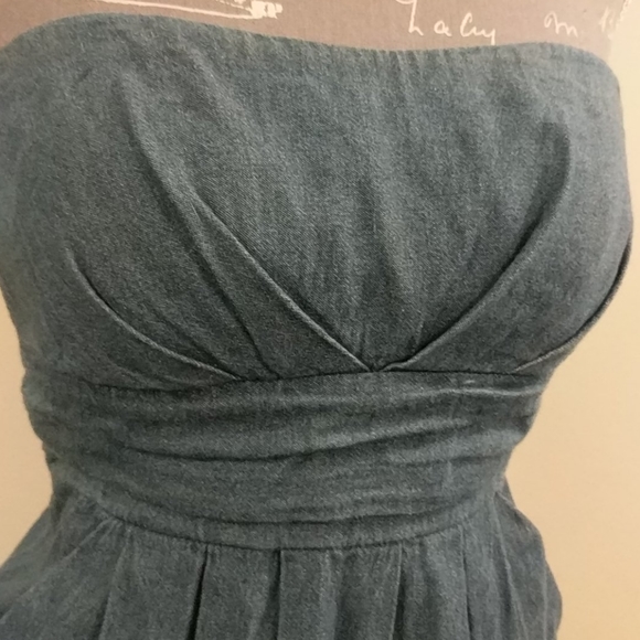 JFW Lightweight strapless denim dress - Picture 2 of 4